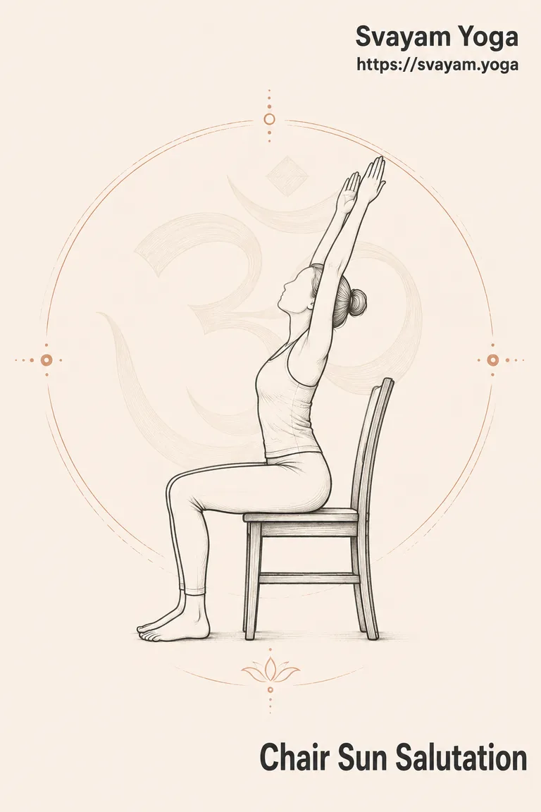 Chair Sun Salutation