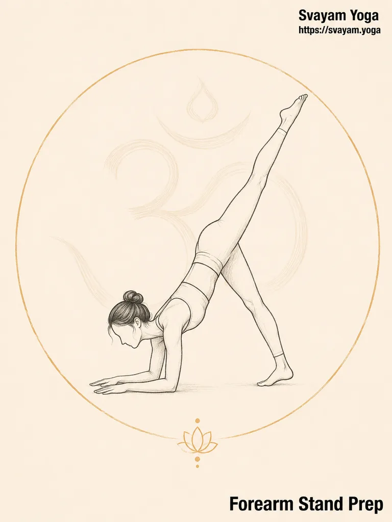 Forearm Stand Preparation