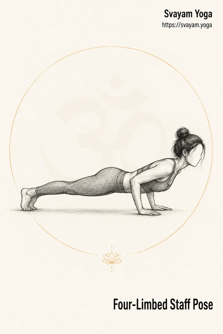Four-Limbed Staff Pose