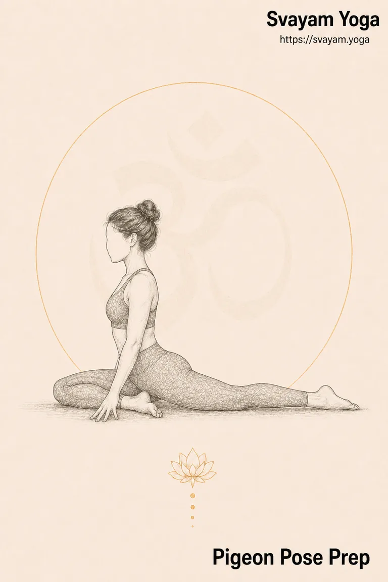 Pigeon Pose Preparation